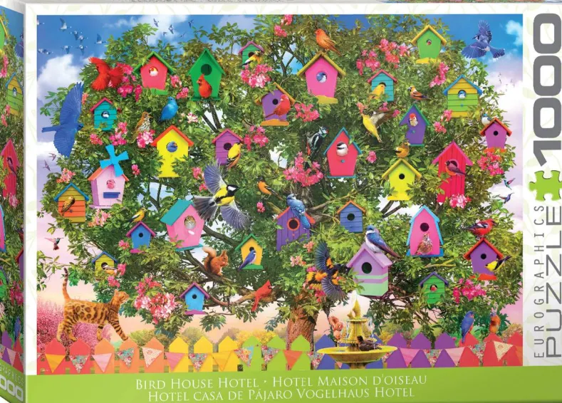 Bird House Hotel by Olena Puzzel (1000 stukjes)