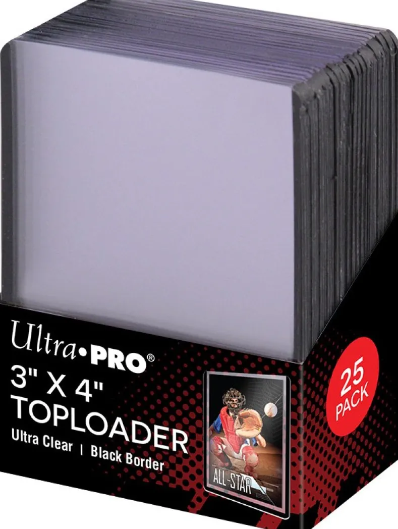 Black Border Toploader (25 stuks)