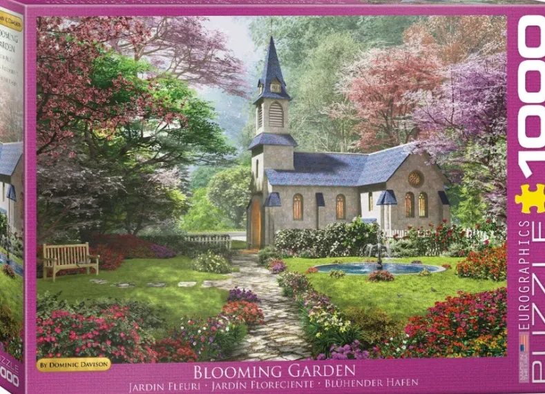 Blooming Garden - Dominic Davison Puzzel (1000 stukjes)
