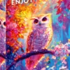 Blossom Owl Puzzel (1000 stukjes)