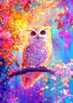 Blossom Owl Puzzel (1000 stukjes)