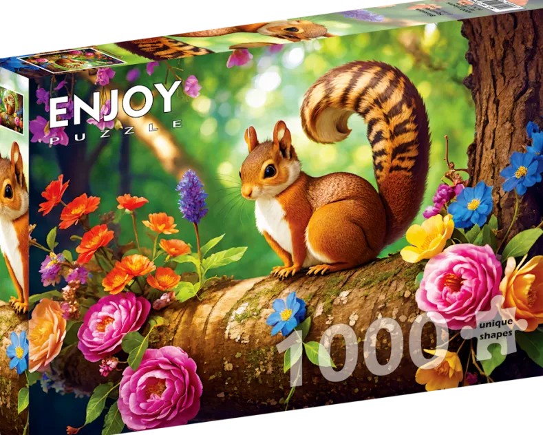 Blossom Squirrel Puzzel (1000 stukjes)