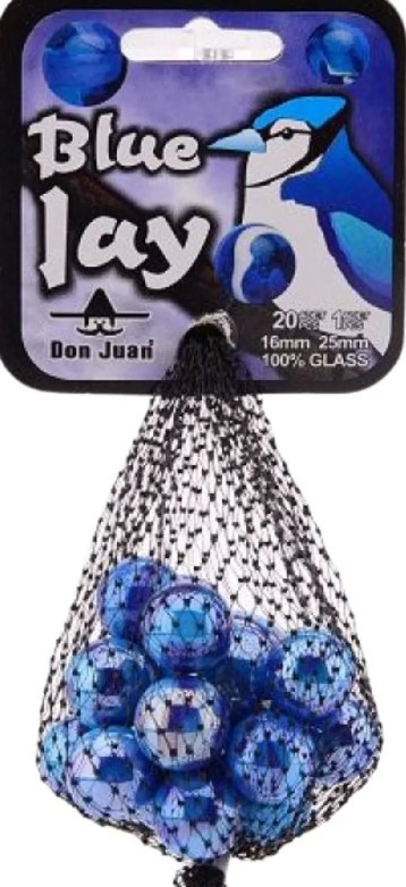 Blue Jay knikkers (21 stuks)