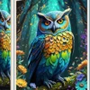 Blue Owl Puzzel (500 stukjes)
