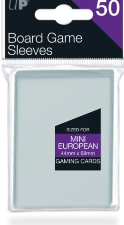 Board Game Sleeves - Mini European (44x68 mm)