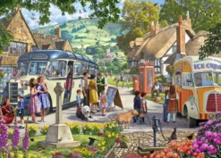Boarding the Bus Puzzel (1000 stukjes)