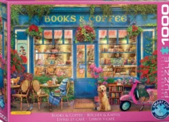 Books & Coffee - Gary Walton Puzzel (1000 stukjes)