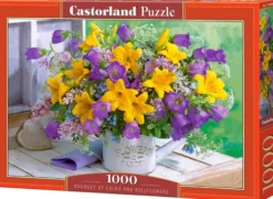 Bouquet of Lilies and Bellflowers Puzzel (1000 stukjes)