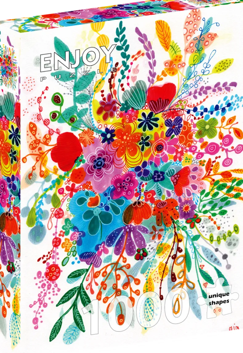 Bouquet Splash Puzzel (1000 stukjes)