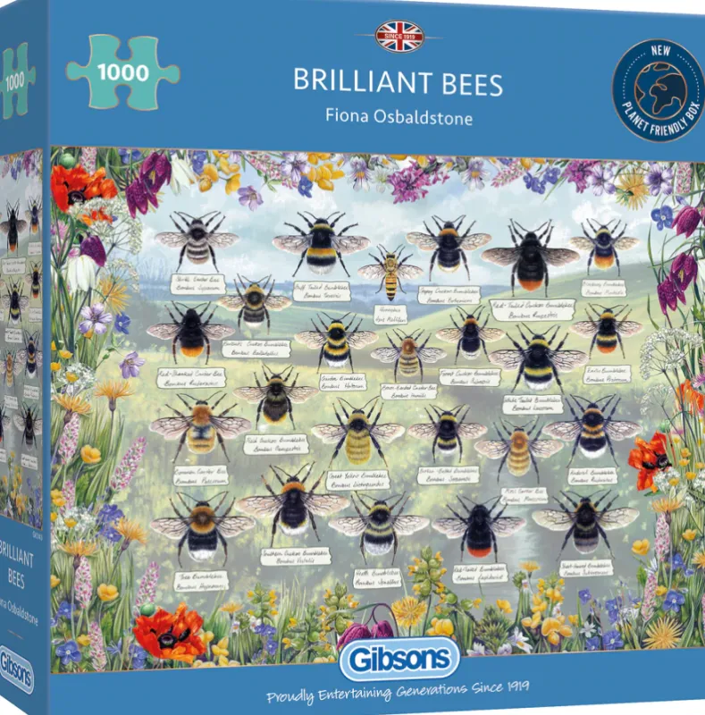 Brilliant Bees Puzzel (1000 stukjes)