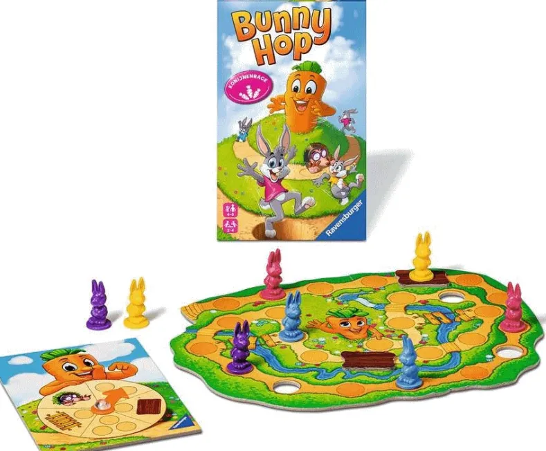 Bunny Hop Konijnenrace - Pocketspel