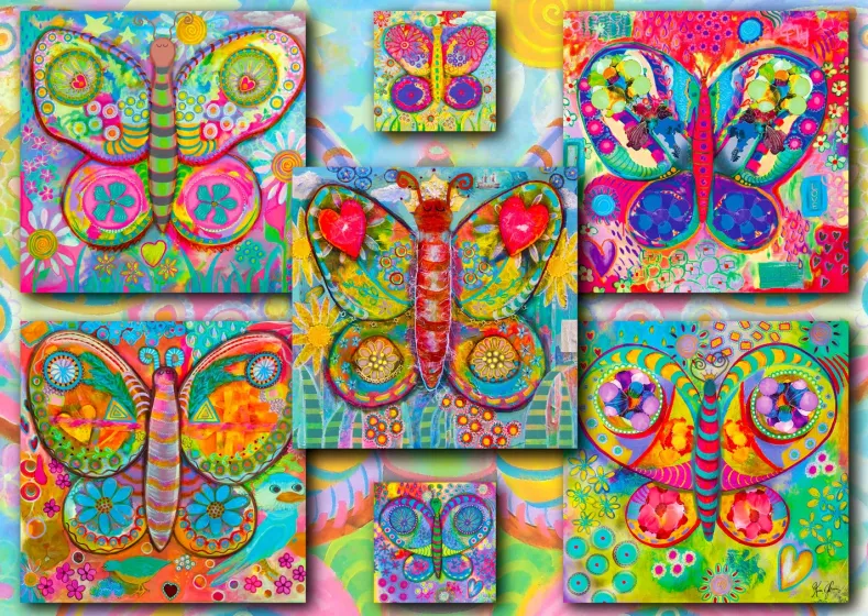 Butterflies Puzzel (1000 stukjes)
