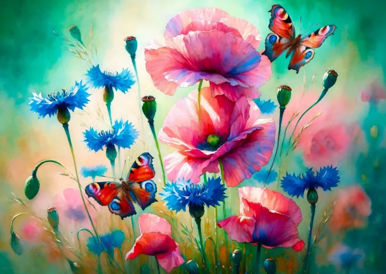 Butterfly Garden Puzzel (1000 stukjes)