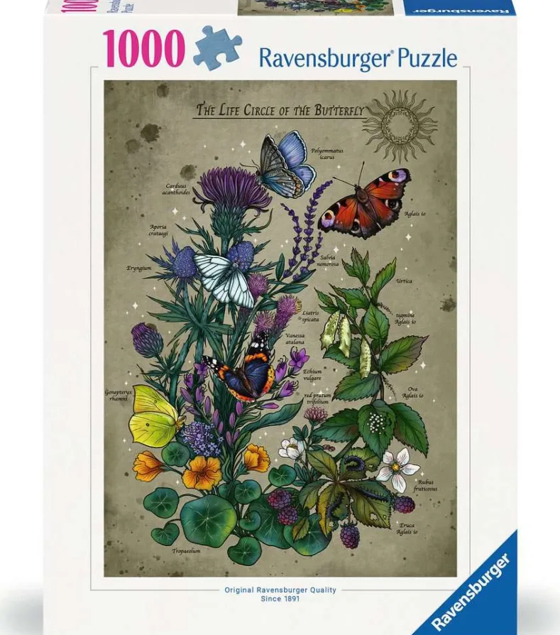 Butterfly Puzzel (1000 stukjes)