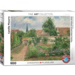 Camille Pissarro - Vegetable Garden Overcast Puzzel (1000 stukjes)