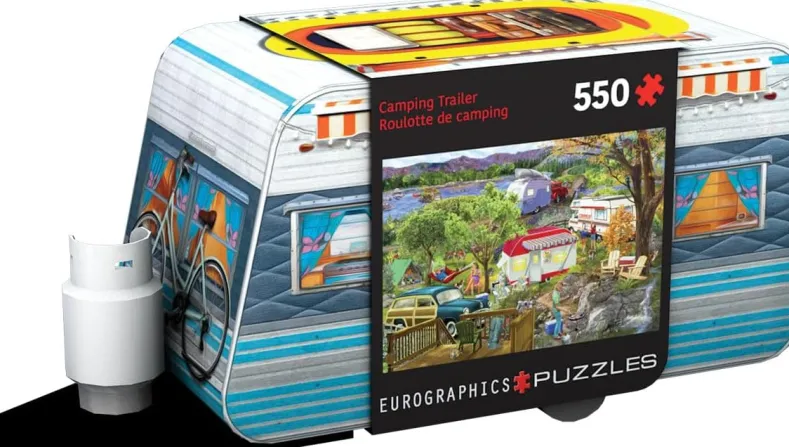 Camping Trailer Tin Puzzel (550 stukjes)