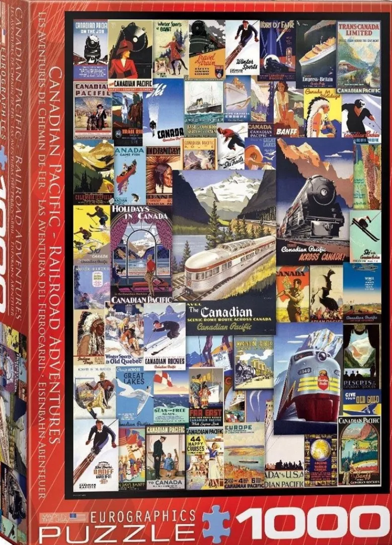 Canadian Pacific - Railroad Adventures Puzzel (1000 stukjes)
