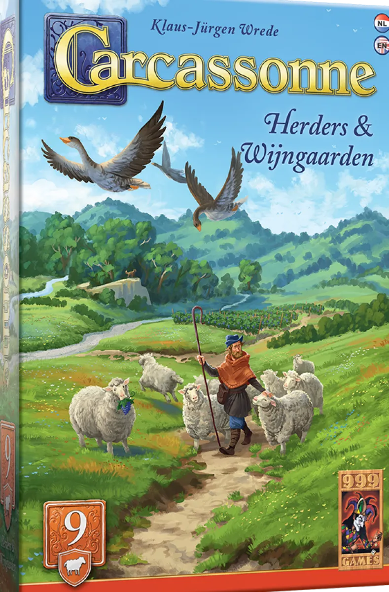 Carcassonne - Herders & Wijngaarden Uitbreiding #9 (2025)