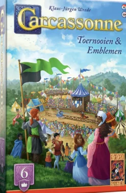Carcassonne - Toernooien & Emblemen Uitbreiding #6 (2025)