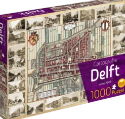 Cartografie Delft Puzzel (1000 stukjes)