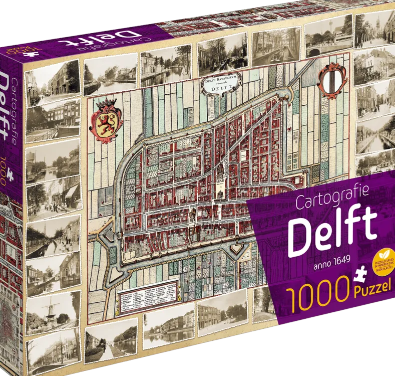 Cartografie Delft Puzzel (1000 stukjes)