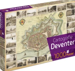 Cartografie Deventer Puzzel (1000 stukjes)