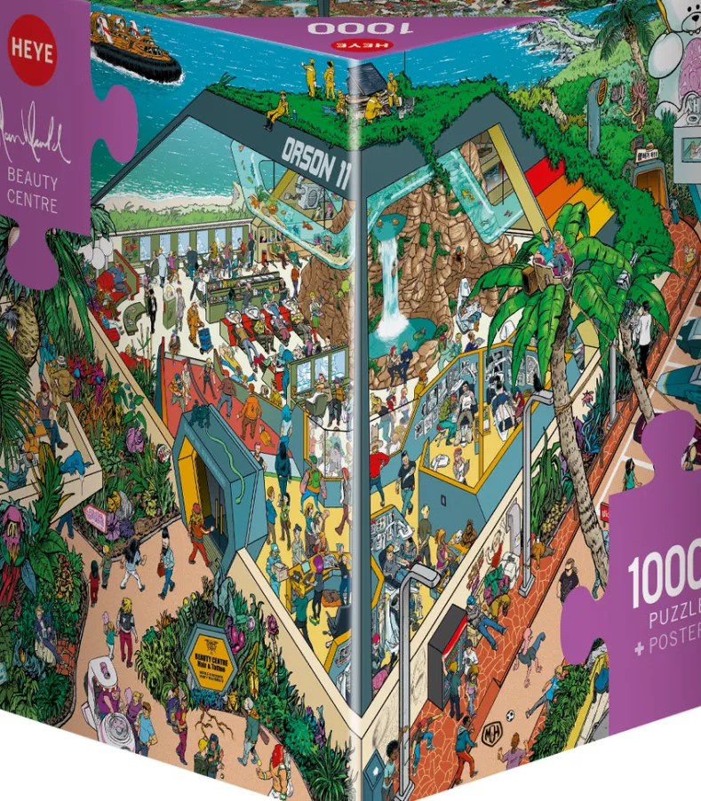 Cartoon - Beauty Centre Puzzel (1000 stukjes)