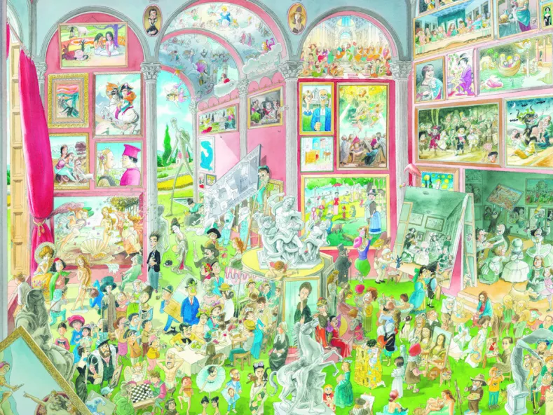 Cartoon Classics - Masterpieces Puzzel (1500 stukjes)