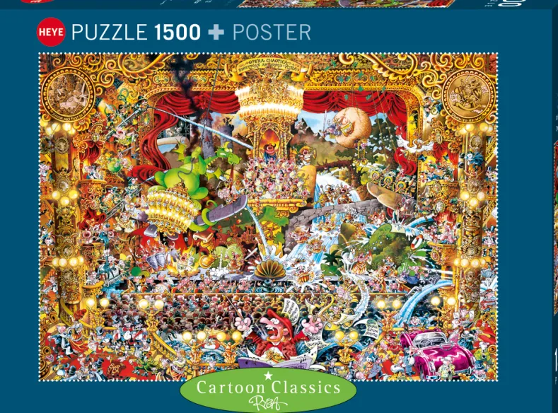 Cartoon Classics - Opera Chaotica Puzzel (1500 stukjes)