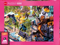 Cartoon - Peter Jackson Puzzel (1000 stukjes)