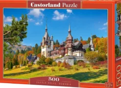 Castle Peles, Romania Puzzel (500 stukjes)