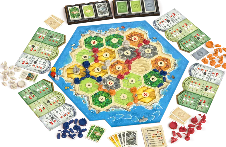 Catan - Steden en Ridders Uitbreiding (Nieuwe versie) (open geweest)