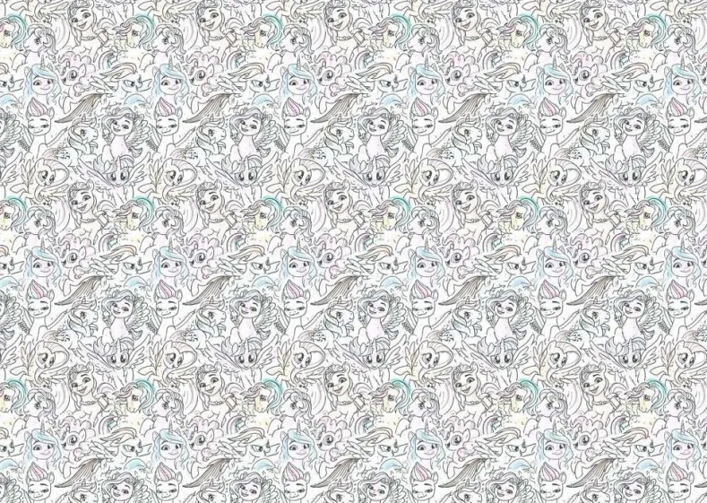Challenge Puzzel - My Little Pony (1000 stukjes)