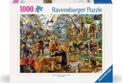 Chaos in de Galerie Puzzel (1000 stukjes)