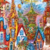 Charming Village - Blue Gate Puzzel (500 stukjes)