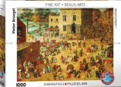 Children`s Games Pieter Bruegel Puzzel (1000 stukjes)