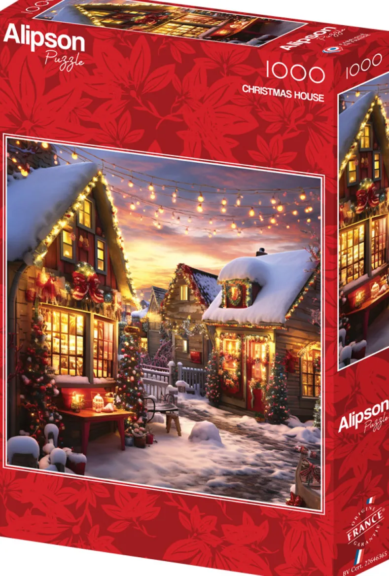 Christmas House Puzzel (1000 stukjes)