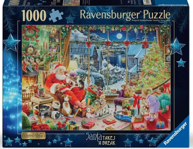 Christmas No.30 - Santa Takes A Break Puzzel (1000 stukjes)