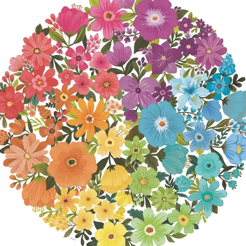 Circle of Colors - Flowers Puzzel (500 stukjes)