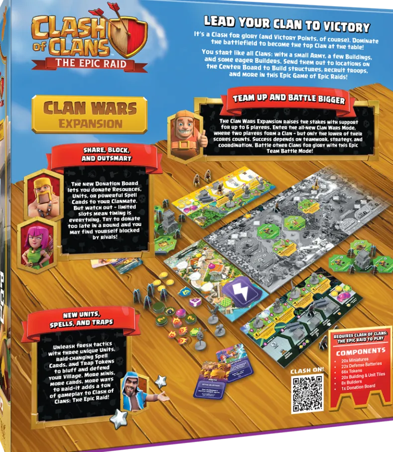 Clash of Clans The Epic Raid - Clan Wars