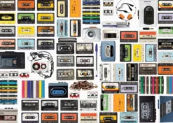 Classic Cassette - Player Tin Puzzel (550 stukjes)
