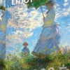 Claude Monet - Frau mit Sonnenschirm Puzzel (1000 stukjes)