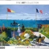 Claude Monet - Garden at Sainte-Adresse Puzzel (1000 stukjes)