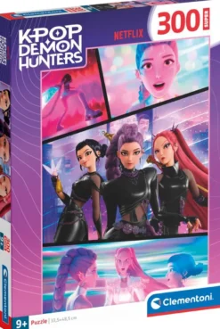 Clementoni - KPop Demon Hunters Puzzel (300 stukjes)
