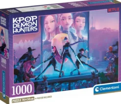 Clementoni - KPop Demon Hunters Puzzel (1000 stukjes)