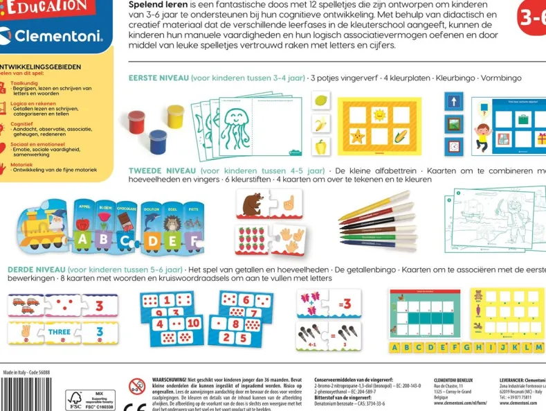 Clementoni Spelend leren - Leerspel Kleuterschool