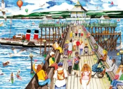 Clevedon Pier Puzzel (1000 stukjes)