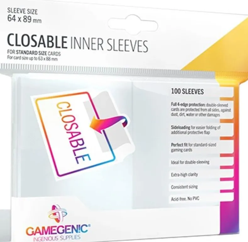 Closable Inner Sleeves (100 stuks)