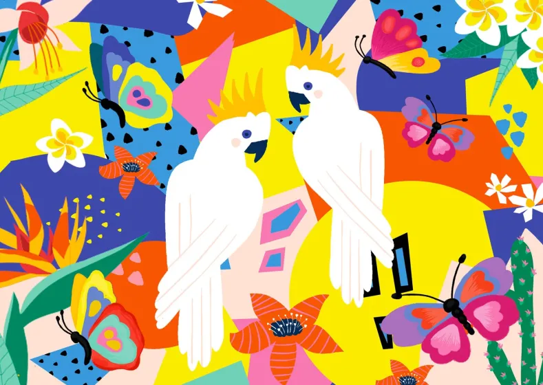 Cockatoo Puzzel (1000 stukjes)