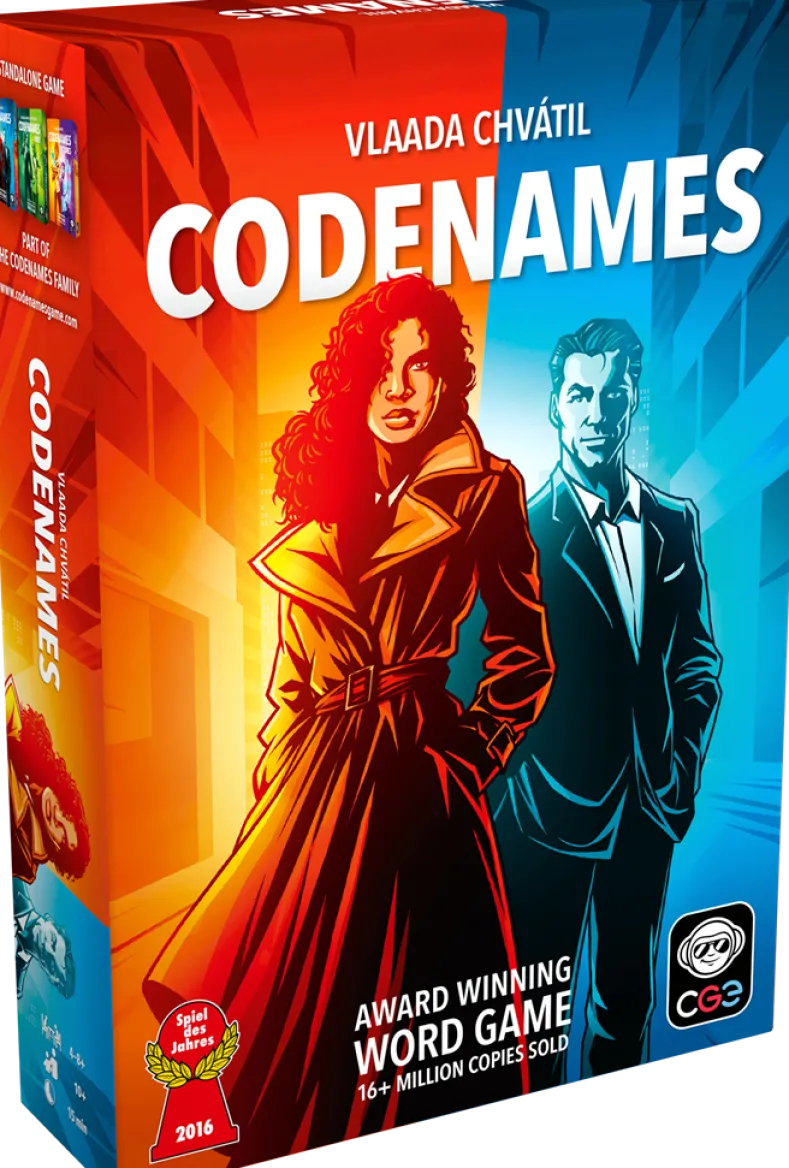 Codenames - Engelse versie (2025) (doos beschadigd)